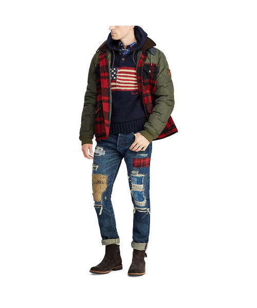 POLO RALPH LAUREN（ポロ ラルフ ローレン）の「Sullivan スリム ディストレスト ジーンズ（デニムパンツ・メンズ・ブルー系9・32/32/29/30/36/32/34/32/30/30/28/30）」の3枚目の写真