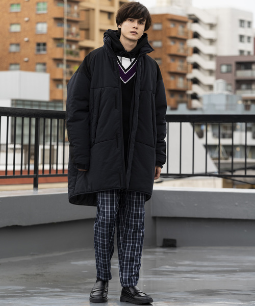 WEGO(ウィゴー)の「WEGO/モンスターパーカー(ダウンジャケット/コート・メンズ・ブラック/カーキ・FREE)」の4枚目の写真