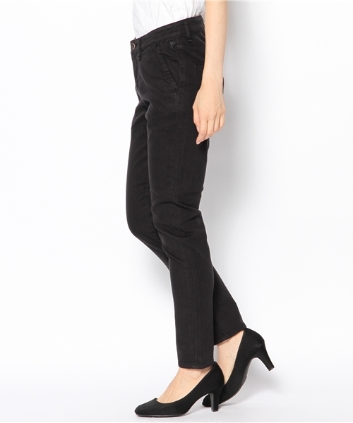 NANO universe（ナノユニバース）の「×FF/カラーjegginnypants（スラックス・レディース・オフホワイト/ベージュ/グレー/ブルー/レッド系その他/ブラック・30/32/34/36）」の7枚目の写真