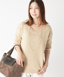 NANO universe | ●モヘア混ニットプルオーバー　L/S(ニット/セーター)