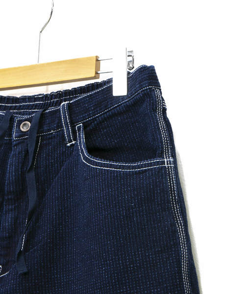 AOZORA(アオゾラ)の「AOZORA/アオゾラ ペインターショーツ(その他パンツ・メンズ・ダークインディゴブルー/ストライプ・SMALL/MEDIUM/LARGE)」の5枚目の写真