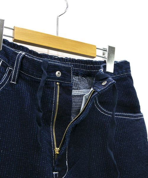 AOZORA(アオゾラ)の「AOZORA/アオゾラ ペインターショーツ(その他パンツ・メンズ・ダークインディゴブルー/ストライプ・SMALL/MEDIUM/LARGE)」の9枚目の写真