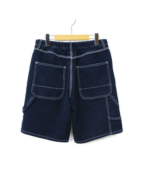 AOZORA(アオゾラ)の「AOZORA/アオゾラ ペインターショーツ(その他パンツ・メンズ・ダークインディゴブルー/ストライプ・SMALL/MEDIUM/LARGE)」の3枚目の写真