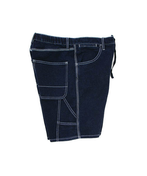 AOZORA(アオゾラ)の「AOZORA/アオゾラ ペインターショーツ(その他パンツ・メンズ・ダークインディゴブルー/ストライプ・SMALL/MEDIUM/LARGE)」の12枚目の写真