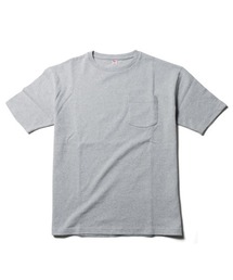 USAコットン ビッグシルエット Tシャツ 半袖 カットソー ポケットT
