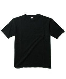USAコットン ビッグシルエット Tシャツ 半袖 カットソー ポケットT