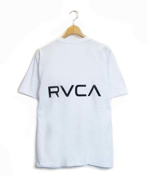 RVCA（ルーカ）の「RVCA BACK Tシャツ（Tシャツ/カットソー・メンズ・ホワイト/ブラック/レッド/マスタード・M/L）」の2枚目の写真