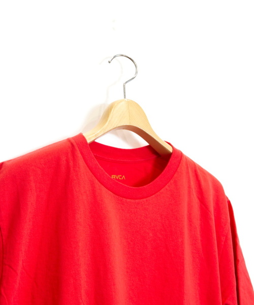 RVCA（ルーカ）の「RVCA BACK Tシャツ（Tシャツ/カットソー・メンズ・ホワイト/ブラック/レッド/マスタード・M/L）」の9枚目の写真
