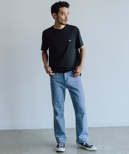 LACOSTE(ラコステ)の「【Holiday】LACOSTE コットンロゴTシャツ(Tシャツ/カットソー・レディース・ホワイト/ブラック・MEDIUM/LARGE/SMALL)」の21枚目の写真