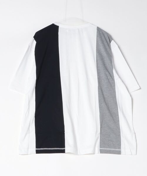House of Blues（ハウスオブブルース）の「HOUSE OF BLUES /シルケット風天竺縦切替TEE（Tシャツ/カットソー・メンズ・ホワイト/ベージュ/ネイビー・MEDIUM/LARGE）」の5枚目の写真