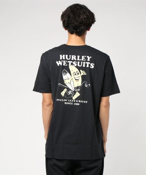 Hurley （ハーレー）の「M BNZ PEELER SS / ハーレー  バックプリントTシャツ / ユニセックス（Tシャツ/カットソー・メンズ・ブルー/ブラック・MEDIUM/SMALL/LARGE）」の3枚目の写真