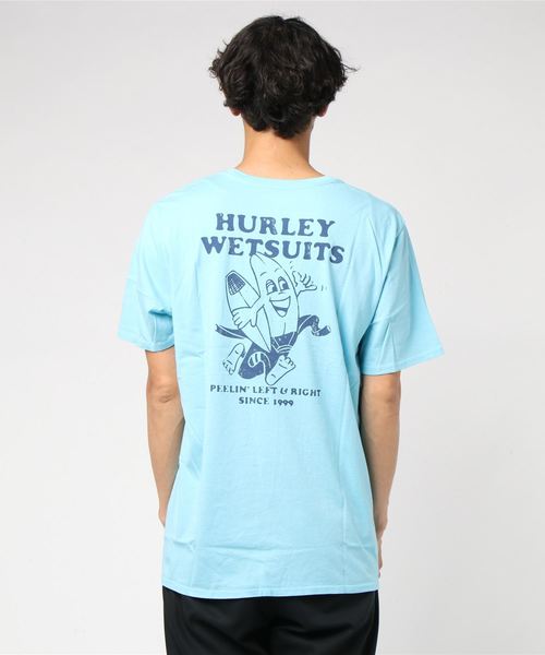 Hurley （ハーレー）の「M BNZ PEELER SS / ハーレー  バックプリントTシャツ / ユニセックス（Tシャツ/カットソー・メンズ・ブルー/ブラック・MEDIUM/SMALL/LARGE）」の4枚目の写真