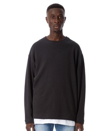 DAILY STANDARD by SANDINISTA（デイリースタンダードバイサンディニスタ）の「Easy Fit Cotton Knit Top / イージーフィットコットンニットトップ（ニット/セーター）」