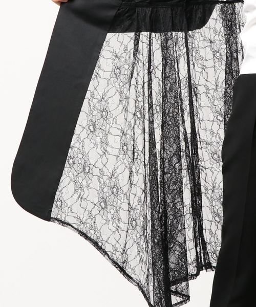 axes femme（アクシーズファム）の「レーシーロングジャケット