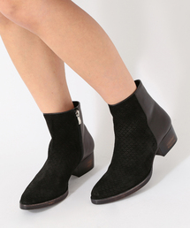 Ray BEAMS | Mollini / バイカラー ショート ブーツ(ブーツ)