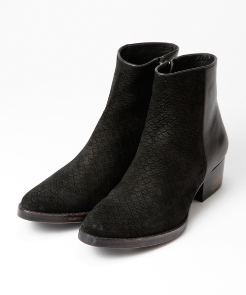 Ray BEAMS（レイビームス）の「Mollini / バイカラー ショート ブーツ（ブーツ・レディース・ブラック/ベージュ・39/37/36/38）」の10枚目の写真