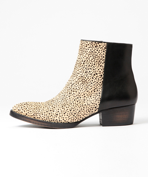 Ray BEAMS（レイビームス）の「Mollini / バイカラー ショート ブーツ（ブーツ・レディース・ブラック/ベージュ・39/37/36/38）」の12枚目の写真