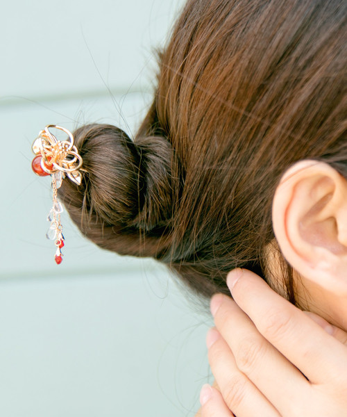 カヤ（カヤ）の「【カヤ】-はなしずく- 華雫かんざし（その他ヘアアクセサリー・レディース・その他1/その他2/その他3・FREE）」の5枚目の写真