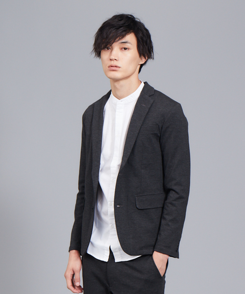 ABAHOUSE GRAY(アバハウスグレイ)の「【展開店舗限定/セットアップ対応】ポンチジャケット(テーラードジャケット・メンズ・グレー/ネイビー・46/48/50)」の10枚目の写真