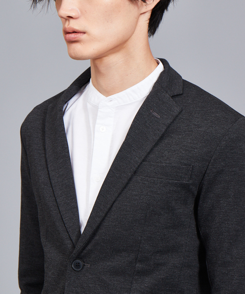 ABAHOUSE GRAY(アバハウスグレイ)の「【展開店舗限定/セットアップ対応】ポンチジャケット(テーラードジャケット・メンズ・グレー/ネイビー・46/48/50)」の13枚目の写真
