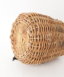 訳あり特価 LUDLOW ラドロー  かごバッグ ホースバスケット ラタン 籐 LUDLOW（ラドロー）の「Horse basket（かごバッグ）」 - WEAR