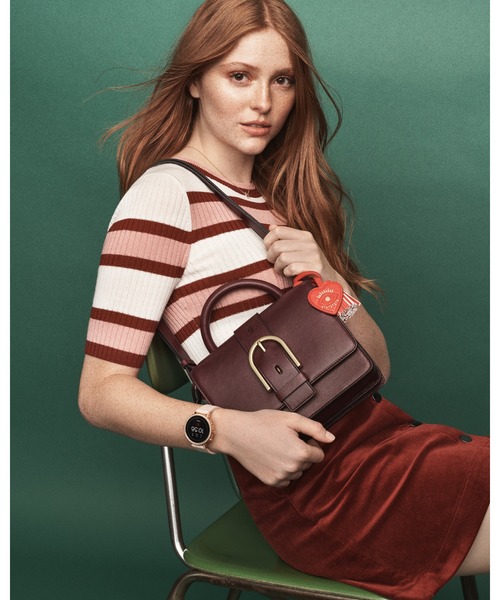 FOSSIL（フォッシル）の「WILEY　TOP HANDLE　ZB7880（ショルダーバッグ・レディース・ブラック/ブラウン/パープル系その他・FREE）」の7枚目の写真