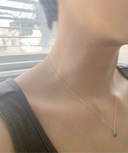 Newport（ニューポート）の「ターコイズペンダント・ネックレス Silver925（ネックレス・レディース・シルバー/シルバー系その他/シルバー系その他2/シルバー系その他3/シルバー系その他4/シルバー系その他5・40cm）」の5枚目の写真