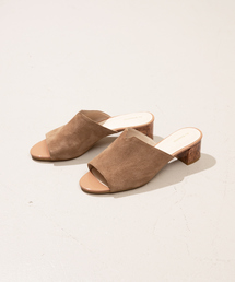 Au BANNISTER | マーブルヒール ミュール(サンダル)