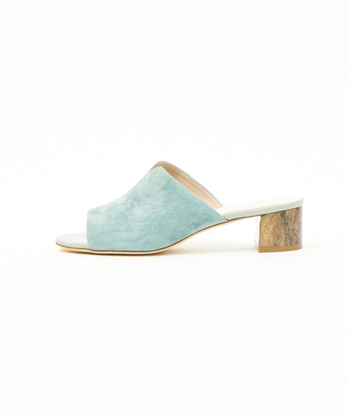 Au BANNISTER（オゥバニスター）の「マーブルヒール ミュール（サンダル・レディース・ブラック/ベージュ/グリーン/グレイッシュベージュ・38/39/35/36/37）」の21枚目の写真