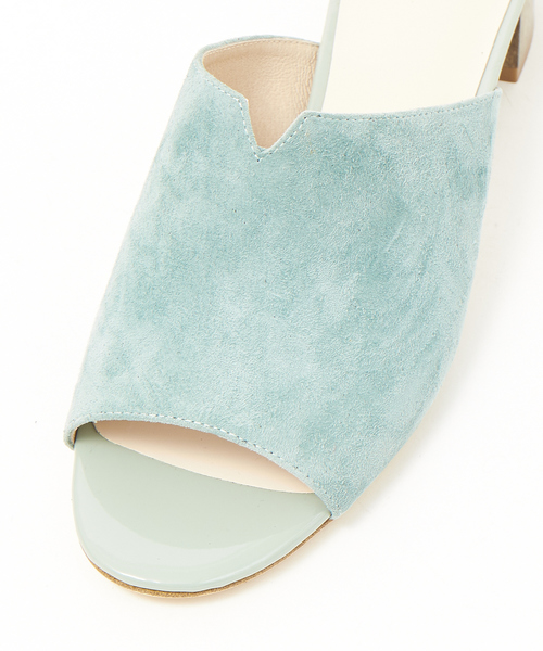 Au BANNISTER（オゥバニスター）の「マーブルヒール ミュール（サンダル・レディース・ブラック/ベージュ/グリーン/グレイッシュベージュ・38/39/35/36/37）」の17枚目の写真