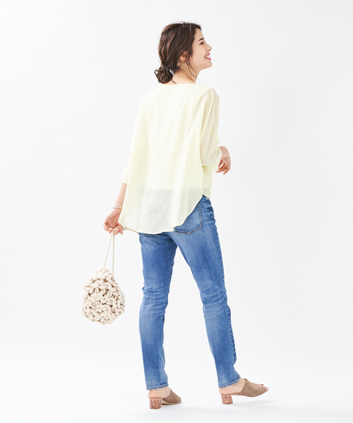 Au BANNISTER（オゥバニスター）の「マーブルヒール ミュール（サンダル・レディース・ブラック/ベージュ/グリーン/グレイッシュベージュ・38/39/35/36/37）」の9枚目の写真