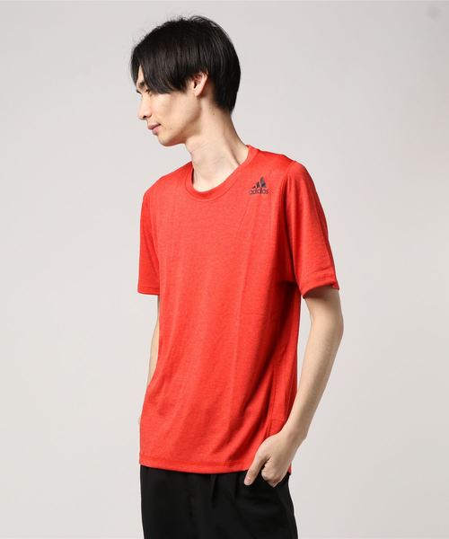 adidas（アディダス）の「アディダス adidas M FL TRG TEE（Tシャツ/カットソー・メンズ・グレー/ブラック/オレンジ/ネイビー・M/XL/S/L/XXL）」の4枚目の写真
