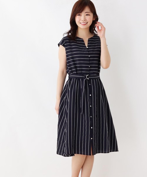 セール Soup スープ のワンピース ボーダー ストライプ切り替えフロントボタンワンピース 732 01 をセール価格で購入できます Soup ボーダー ストライプ切り替えフロントボタンワンピース ワンピース ワンピース Soup スープ のファッション