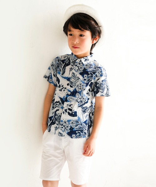 BeBe(ベベ)の「BeBe/ダンプ ウエスト ゴム 膝上 パンツ 男の子 BEBE bebe キッズ ジュニア 子供 こども 子ども 通園 通学 コットン ホワイト ブラック 90㎝ 100㎝ 110㎝ 120㎝ 130㎝ 140㎝ 150㎝(その他パンツ・キッズ・ホワイト/ブラック・100/90/110/120/150/130/140)」の4枚目の写真