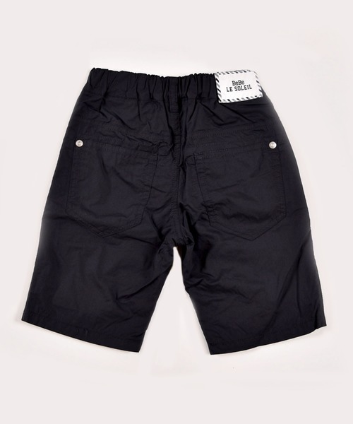 BeBe(ベベ)の「BeBe/ダンプ ウエスト ゴム 膝上 パンツ 男の子 BEBE bebe キッズ ジュニア 子供 こども 子ども 通園 通学 コットン ホワイト ブラック 90㎝ 100㎝ 110㎝ 120㎝ 130㎝ 140㎝ 150㎝(その他パンツ・キッズ・ホワイト/ブラック・100/90/110/120/150/130/140)」の14枚目の写真