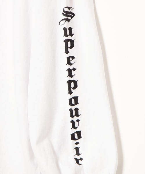 WEGO（ウィゴー）の「WEGO/エンジェルモチーフロンT（Tシャツ/カットソー・レディース・ホワイト/ブラック・FREE）」の14枚目の写真