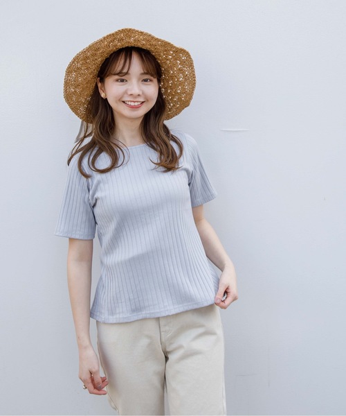 flower(フラワー)の「フューリーリボントップ(Tシャツ/カットソー・レディース・ホワイト/ベージュ/ラベンダー・FREE)」の13枚目の写真