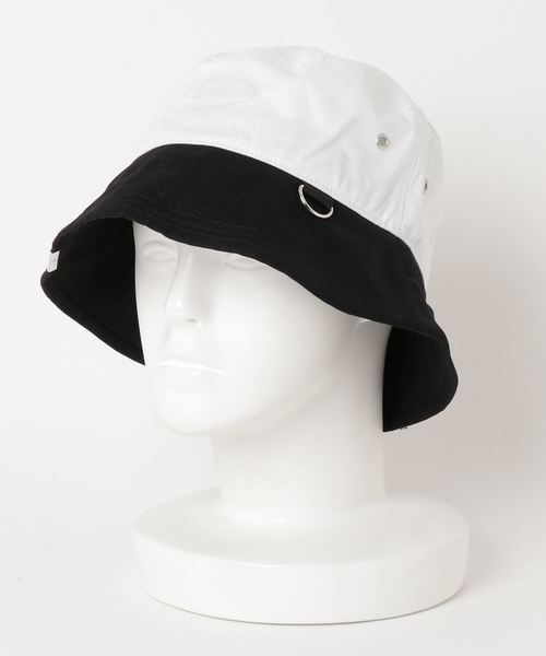 WEGO（ウィゴー）の「WEGO/メタルパーツバケットハット（ハット・レディース・ホワイト/ブラック・FREE）」の5枚目の写真