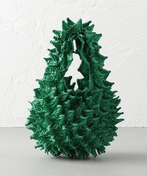 BUNZABURO（ブンザブロウ）の「BUNZABURObaiShibori BAG（エコバッグ/サブバッグ・レディース・ライトピンク/オフホワイト/ゴールド/ケリー/コバルトブルー/ライラック/ピンク/ワインレッド/グレー/ブラック/ダークブラウン・FREE）」の5枚目の写真