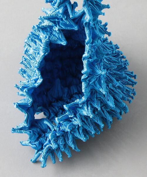 BUNZABURO（ブンザブロウ）の「BUNZABURObaiShibori BAG（エコバッグ/サブバッグ・レディース・ライトピンク/オフホワイト/ゴールド/ケリー/コバルトブルー/ライラック/ピンク/ワインレッド/グレー/ブラック/ダークブラウン・FREE）」の15枚目の写真