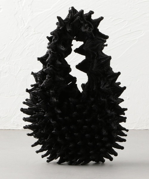 BUNZABURO（ブンザブロウ）の「BUNZABURObaiShibori BAG（エコバッグ/サブバッグ・レディース・ライトピンク/オフホワイト/ゴールド/ケリー/コバルトブルー/ライラック/ピンク/ワインレッド/グレー/ブラック/ダークブラウン・FREE）」の3枚目の写真