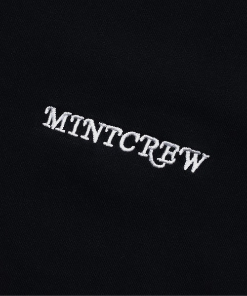 MINTCREW(ミントクルー)の「【MINTCREW】ONE POINT LOGO TEE / ミントクルー ワンポイント ロゴ Tシャツ(Tシャツ/カットソー・メンズ・ブラック/ホワイト・SMALL/MEDIUM/LARGE/X-LARGE)」の7枚目の写真