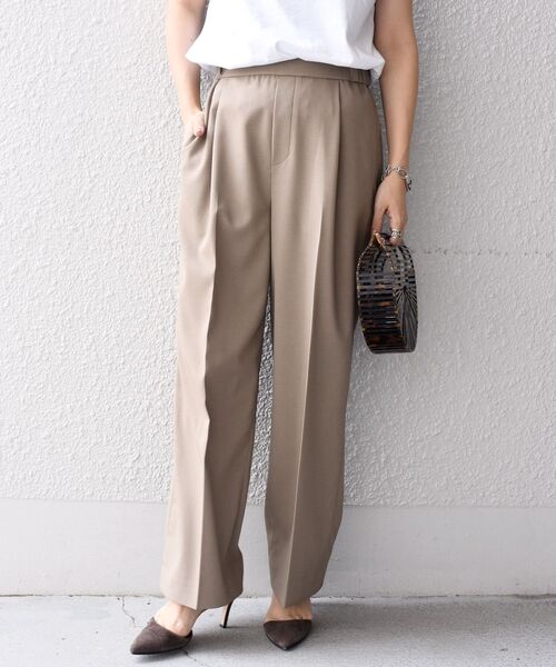 SHIPS（シップス）の「セミワイドパンツ（その他パンツ・レディース・ピンク系その他/グリーン/ブラック/ベージュ系その他・38/36/34/40）」の16枚目の写真