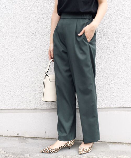 SHIPS（シップス）の「セミワイドパンツ（その他パンツ・レディース・ピンク系その他/グリーン/ブラック/ベージュ系その他・38/36/34/40）」の7枚目の写真