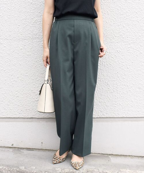 SHIPS（シップス）の「セミワイドパンツ（その他パンツ・レディース・ピンク系その他/グリーン/ブラック/ベージュ系その他・38/36/34/40）」の6枚目の写真