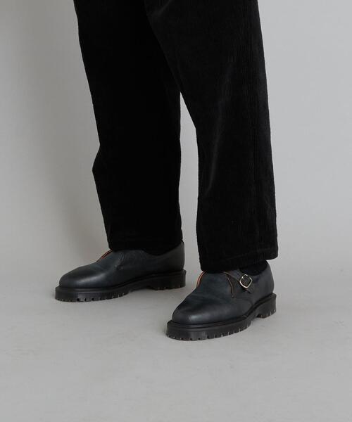 ＜Steven Alan＞CORDUROY PEGTOP PANTS 黒 Steven Alan（スティーブンアラン）の「＜Steven Alan＞WEAPON