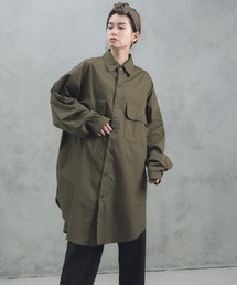 manana suerte | manana オーバールーズシャツチュニック(シャツ/ブラウス)