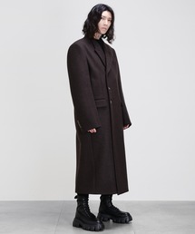 minsobi（ミンソビ）の「オーバーサイズウールロングチェスターコート