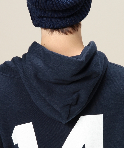BEAUTY&YOUTH UNITED ARROWS(ビューティーアンドユースユナイテッドアローズ)の「<VOTE MAKE NEW CLOTHES> 12 BIG PK 14/パーカー(パーカー・メンズ・ホワイト/ネイビー・MEDIUM/SMALL)」の7枚目の写真