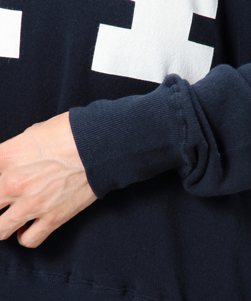 BEAUTY&YOUTH UNITED ARROWS(ビューティーアンドユースユナイテッドアローズ)の「<VOTE MAKE NEW CLOTHES> 12 BIG PK 14/パーカー(パーカー・メンズ・ホワイト/ネイビー・MEDIUM/SMALL)」の11枚目の写真